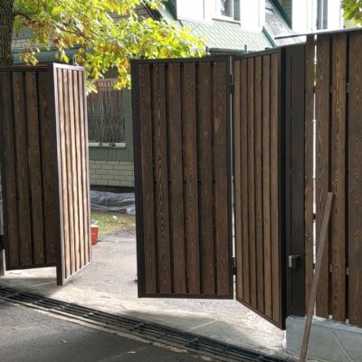 Купите и Закажите Ворота Гармошка: Лучшая Цена от 46938 руб, Установка под Ключ и Доставка в Переславле-Залесском и по Области